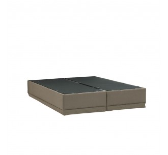 INTERNO BEDBASE WITH STORAGE 160x200cm GREY BROWN 20-914 200x160xH34cm