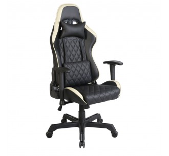 RANGER GAMING ARMCHAIR DESK FABRIC BLACK NYLON PURO METAL 52x74xH138cm