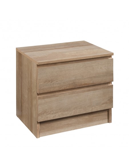POLO ΚΟΜΟΔΙΝΟ 2ΣΥΡΤΑΡΙΑ OAK 45x35,5xH45cm