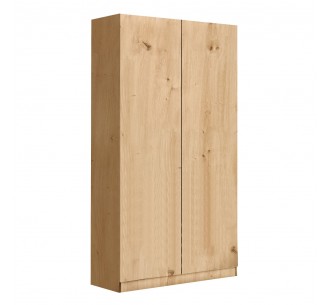 HERMES ΝΤΟΥΛΑΠΑ 2ΠΟΡΤΕΣ ARTISAN OAK 100x52xH200cm