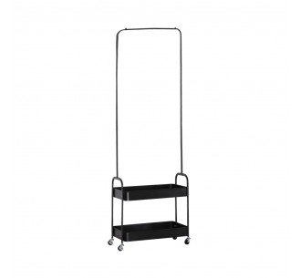 ARMARIO WARDROBE BLACK 56x31xH152cm