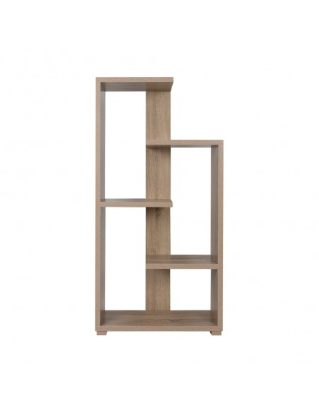 MEZZO BOOKCASE HONEYCOMB SONOMA CHIPBOARD WITH MELAMINE 79x29xH160cm