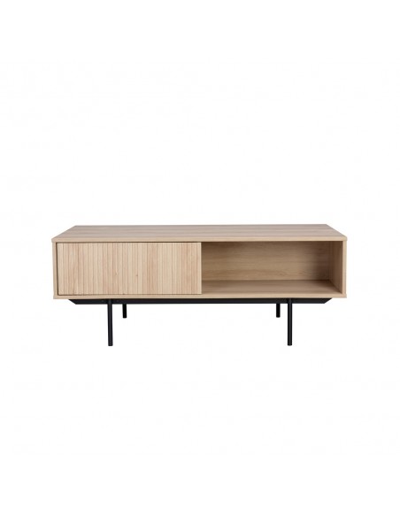 RIGOTE COFFEE TABLE 1ΣΥΡΤΑΡΙ SONOMA ΜΑΥΡΟ 120x59xH45cm