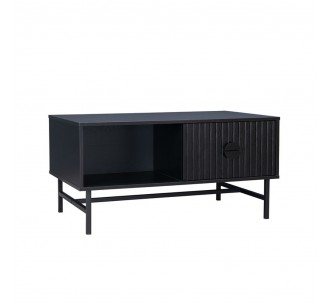 KIMONO COFFEE TABLE 1ΣΥΡΤΑΡΙ ΜΑΥΡΟ 100x59xH50,2cm