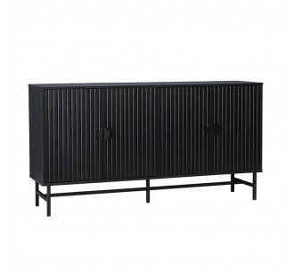 KIMONO SIDEBOARD BLACK 157,5x39xH83cm