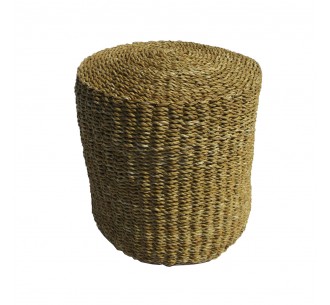 NEREA POUF NATURAL D40xH40cm