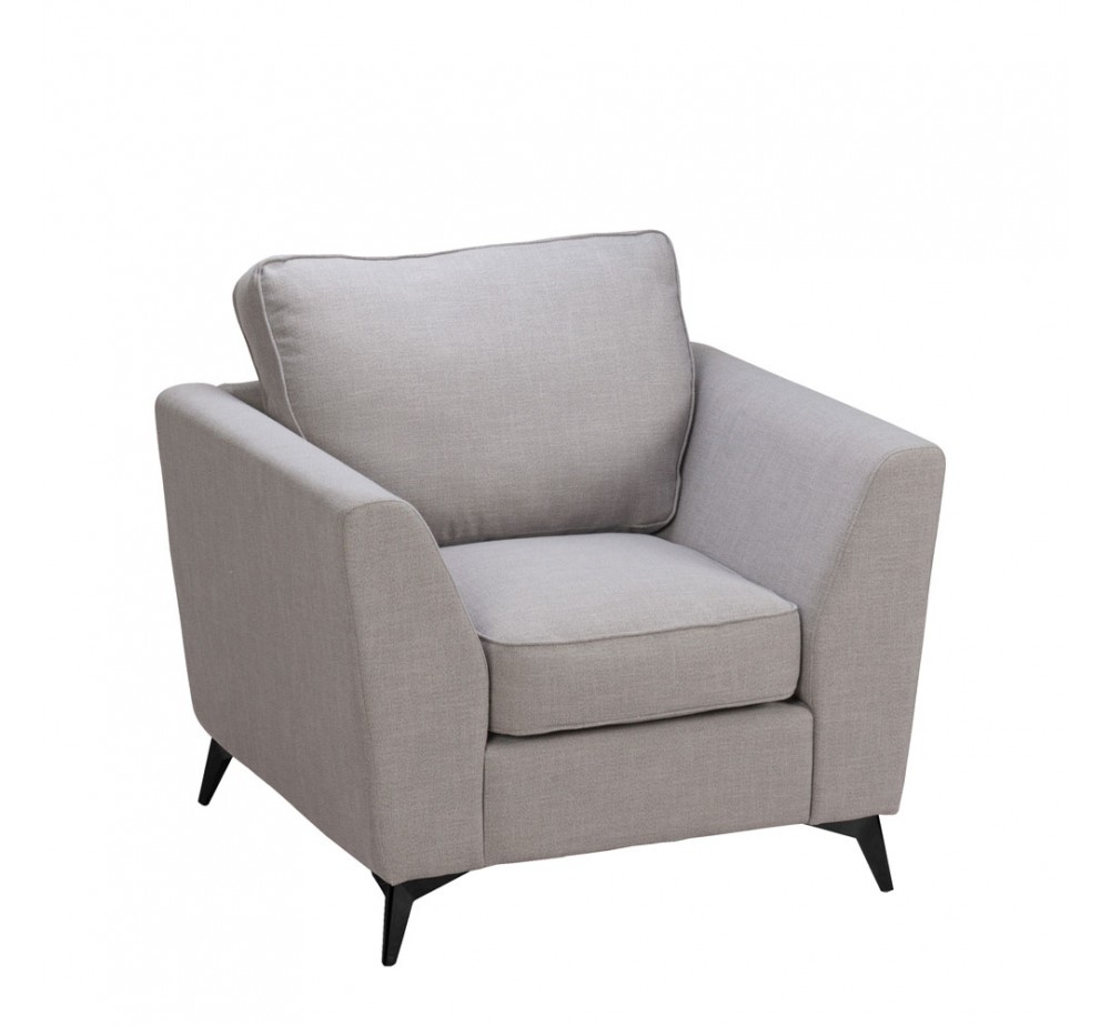 BOEL ARMCHAIR GREY 96x86xH92cm