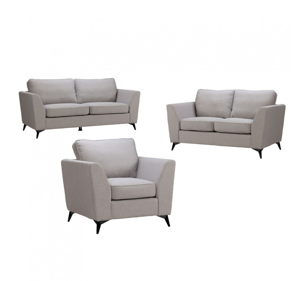 BOEL ARMCHAIR GREY 96x86xH92cm