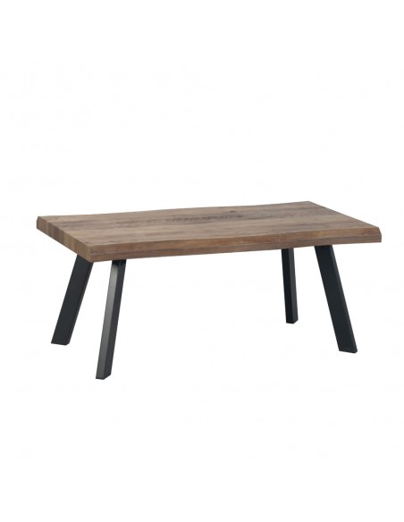 BRICK-URBAN COFFEE TABLE WALNUT BLACK 110x60xH45cm