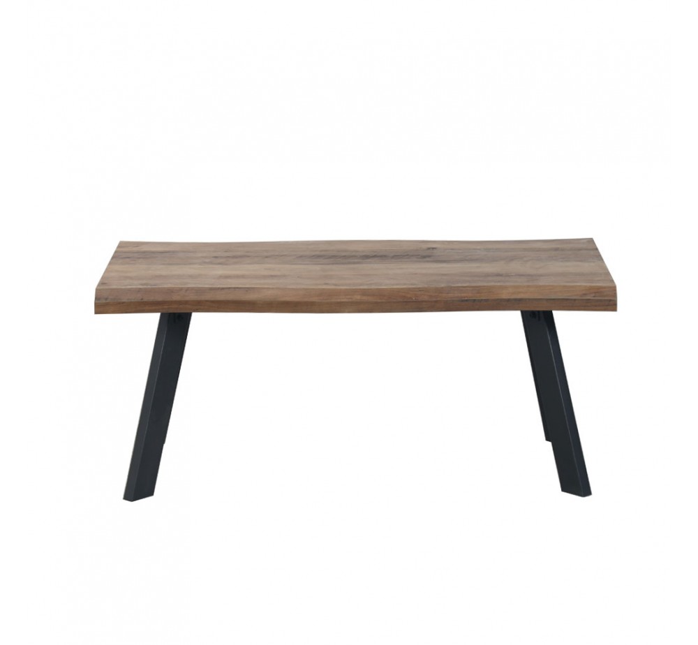 BRICK-URBAN COFFEE TABLE WALNUT BLACK 110x60xH45cm