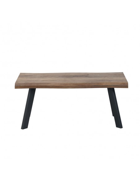BRICK-URBAN COFFEE TABLE ΚΑΡΥΔΙ ΜΑΥΡΟ 110x60xH45cm