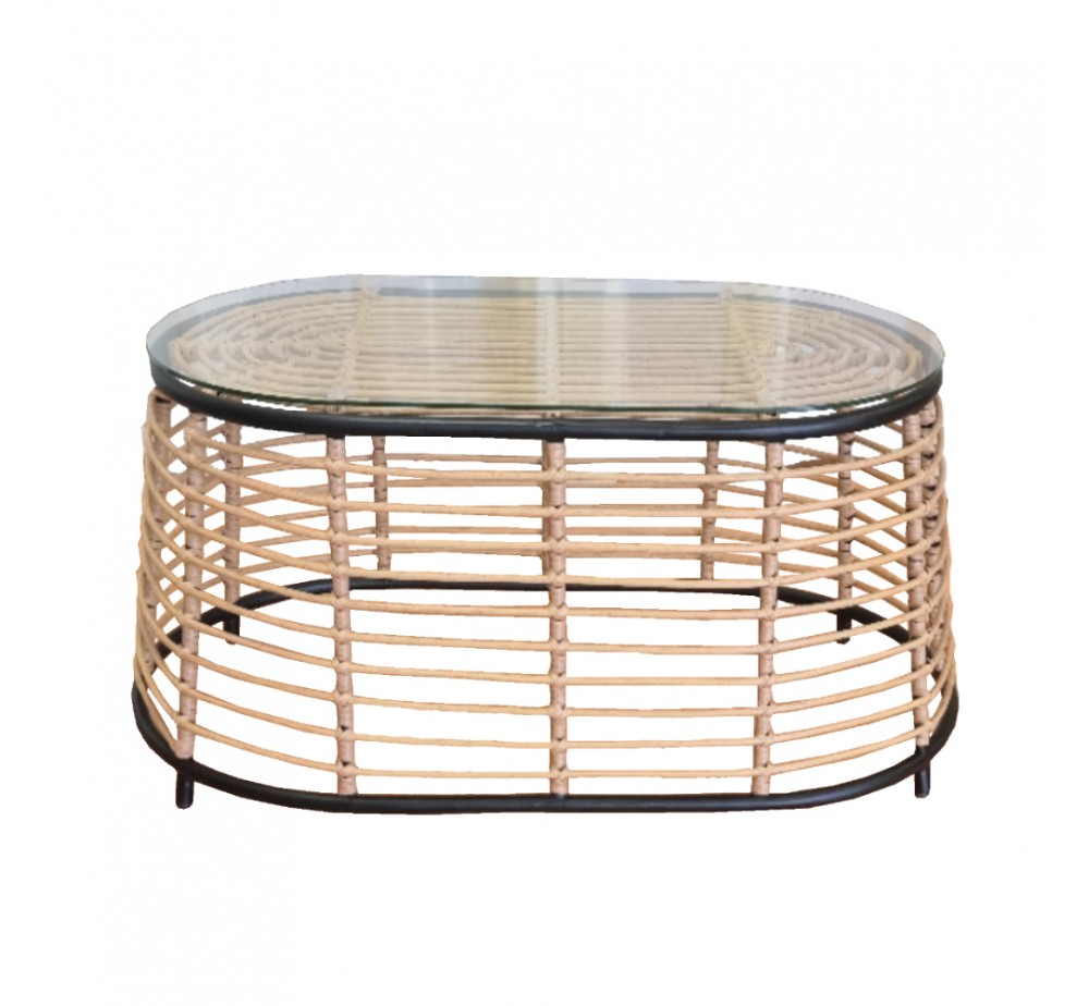 LOOM COFFEE TABLE ΦΥΣΙΚΟ 95x55xH45cm