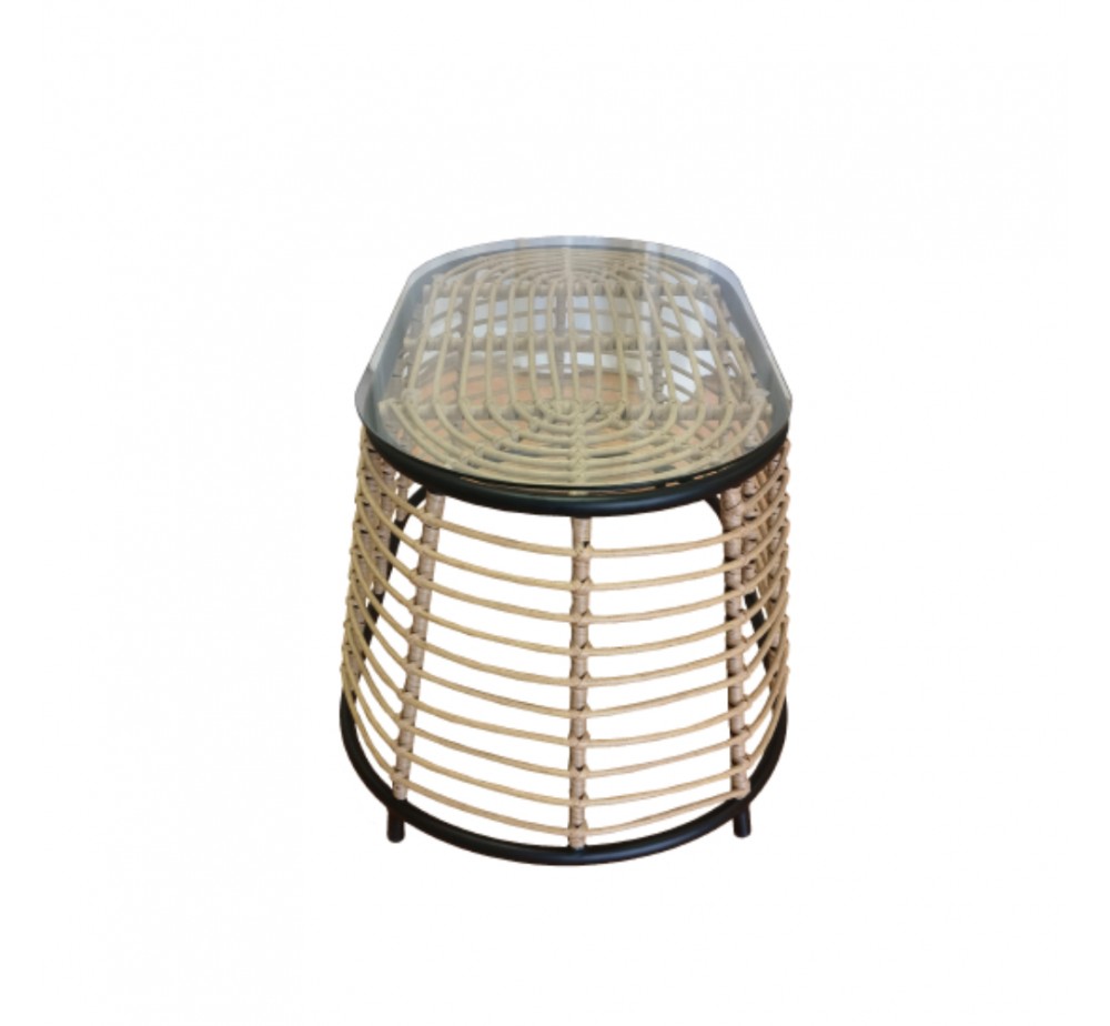 LOOM COFFEE TABLE ΦΥΣΙΚΟ 95x55xH45cm