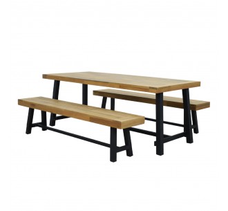 PANAMA TABLE NATURAL 200,5x91,5xH76cm