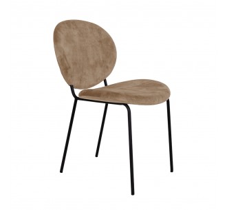 BEETLE ΚΑΡΕΚΛΑ BROWN GOLD 60,5x54xH84,5cm