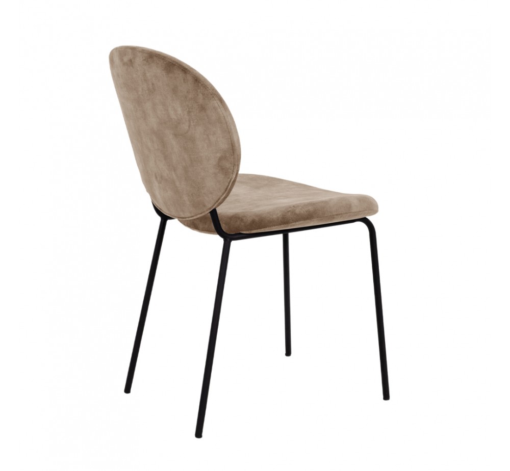 BEETLE ΚΑΡΕΚΛΑ BROWN GOLD 60,5x54xH84,5cm