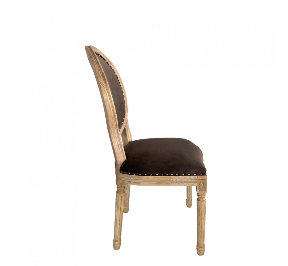LOUIS ΚΑΡΕΚΛΑ TAUPE 49x49xH99cm