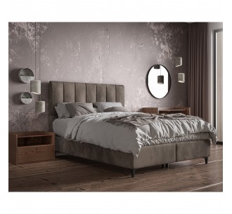 MARSALA COMMODE 2DRAWERS MELAMINE WALNUT E1 TR 2