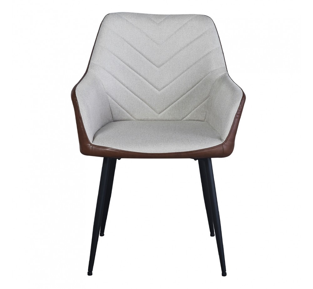 VISITOR ΠΟΛΥΘΡΟΝΑ BEIGE TABAC 57,5x57xH87cm