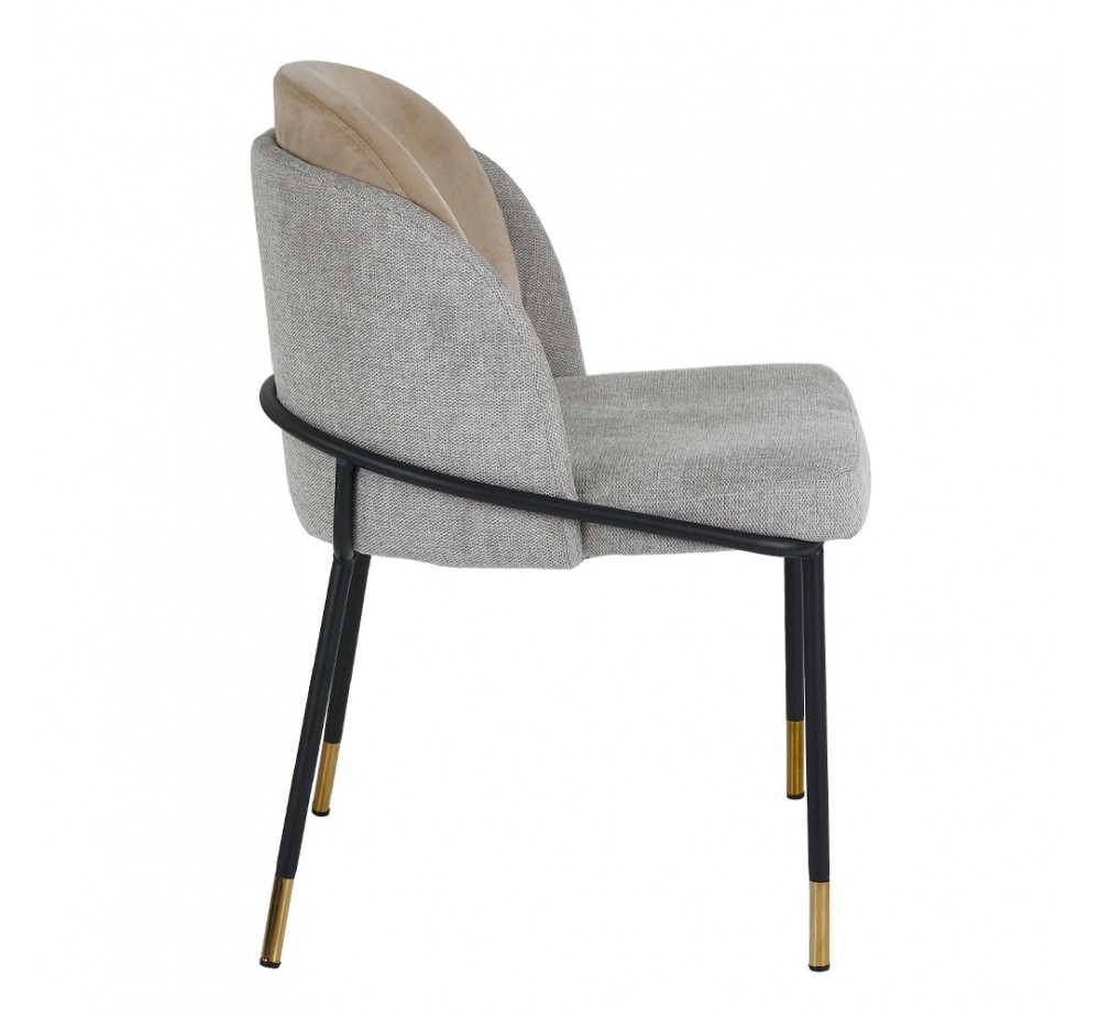 ASTON ΚΑΡΕΚΛΑ ΓΚΡΙ ΑΝΟΙΧΤΟ 55x55xH78cm