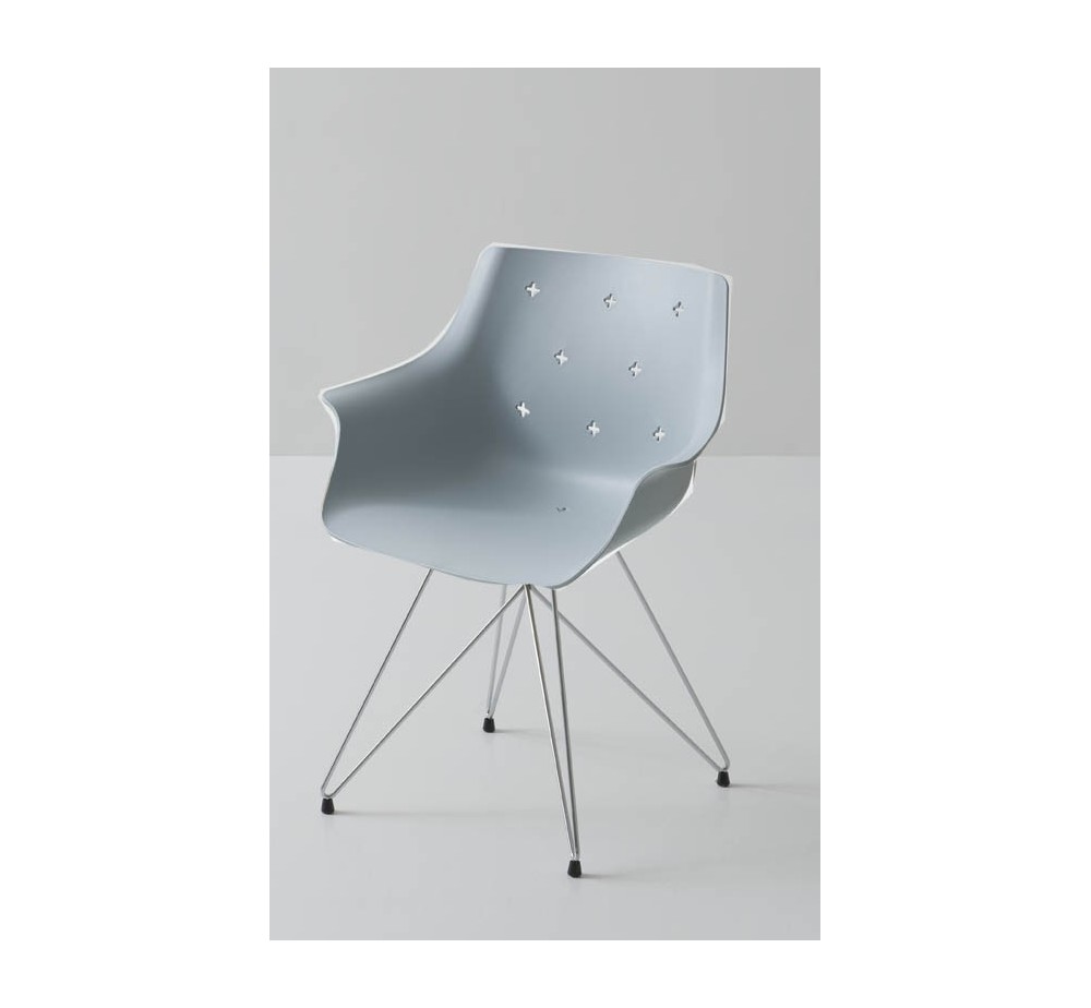 More 170/TCR metal armchair by Gaber | Avant Garde