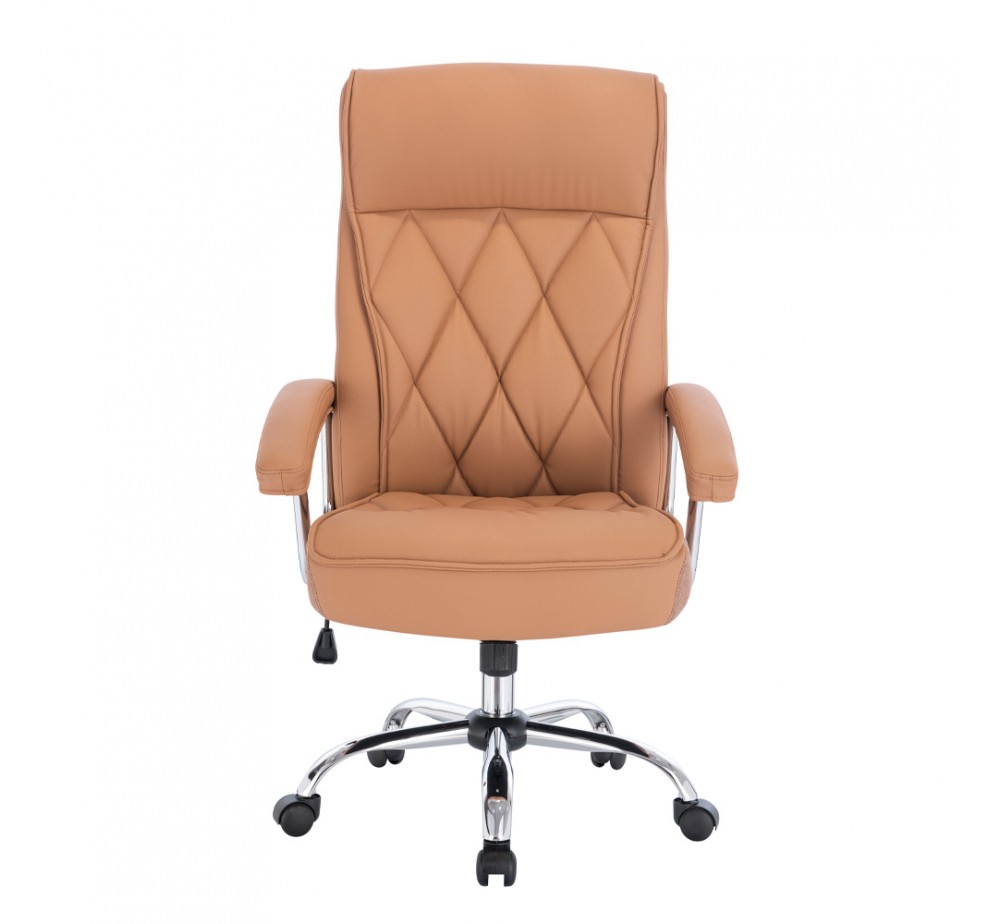 COMFY ΚΑΡΕΚΛΑ ΓΡΑΦΕΙΟΥ CAMEL ΧΡΩΜΙΟ 66,5x67,5xH120cm