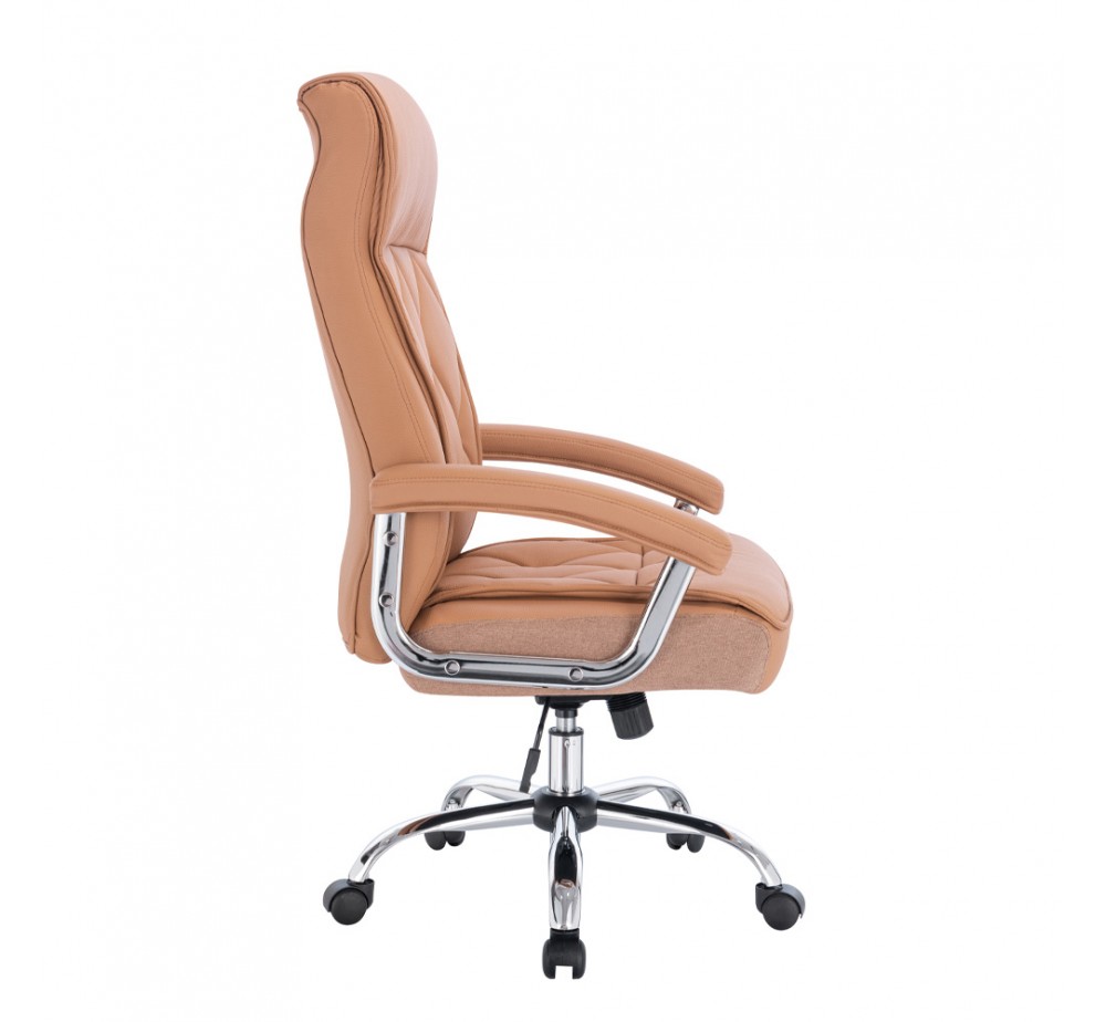 COMFY ΚΑΡΕΚΛΑ ΓΡΑΦΕΙΟΥ CAMEL ΧΡΩΜΙΟ 66,5x67,5xH120cm