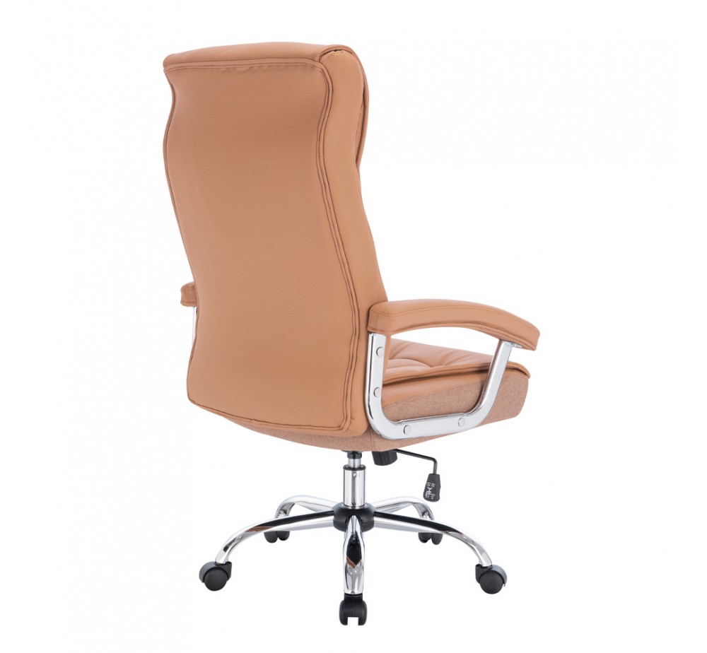 COMFY ΚΑΡΕΚΛΑ ΓΡΑΦΕΙΟΥ CAMEL ΧΡΩΜΙΟ 66,5x67,5xH120cm