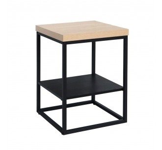 ALE SIDE TABLE SONOMA BLACK OAK BLACK 45x45xH60cmE1 PRC