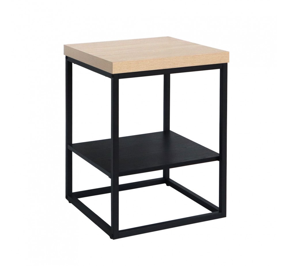 ALE SIDE TABLE SONOMA BLACK OAK BLACK 45x45xH60cmE1 PRC