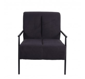 KIOTO ARMCHAIR BLACK 64x76xH81cm 2