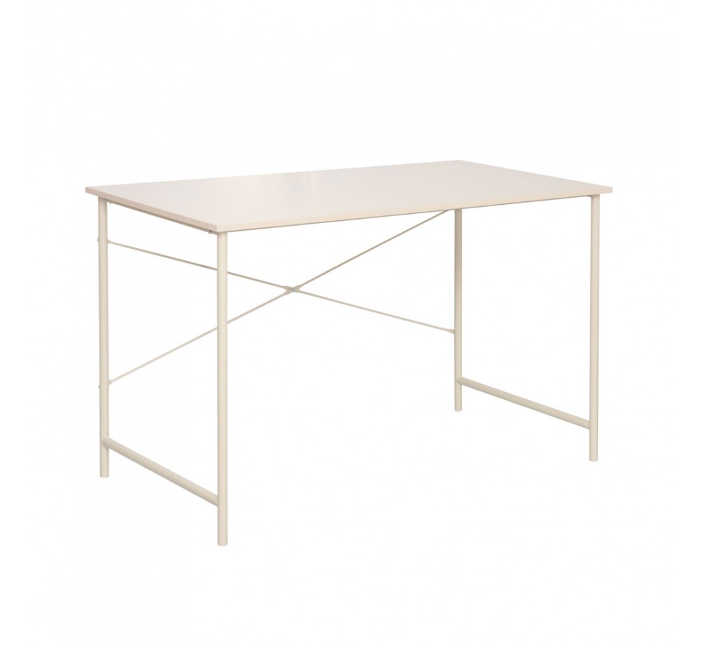POPULAR ΓΡΑΦΕΙΟ CREAM 120x60xH75cm