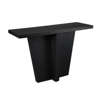 TUBE CONSOLE BLACK 120x40,5xH81cm