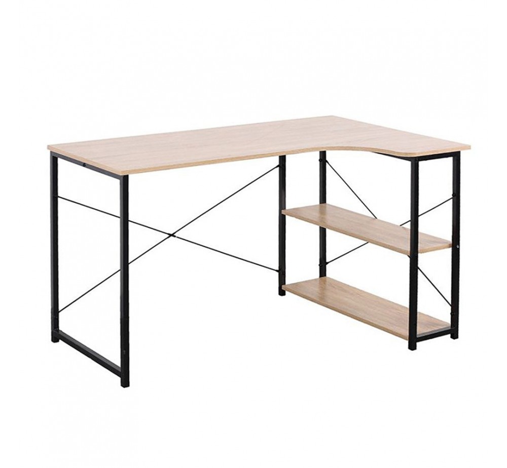 EDGE ΓΡΑΦΕΙΟ SONOMA ΜΑΥΡΟ 120x73xH75cm