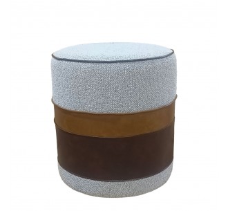 CONNECT STOOL BEIGE TABAC 40x40xH43cm