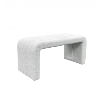 GATE STOOL WHITE 95x40xH44cm