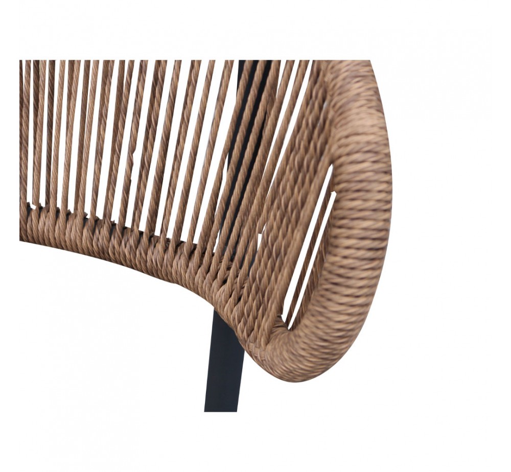 SEDAI ΚΑΡΕΚΛΑ ΜΑΥΡΟ ΚΑΡΥΔΙ 55x60xH78cm
