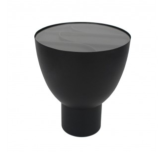 ARCHES SIDE TABLE ΜΑΥΡΟ 40,5x40,5xH45,5cm