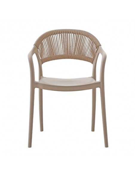 BUENOS ΠΟΛΥΘΡΟΝΑ LATTE 56x54xH79cm