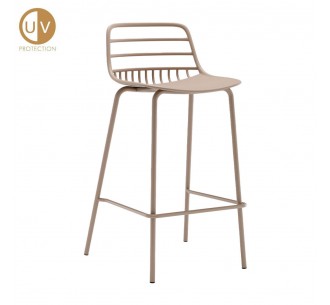 CANDY STOOL LATTE 44x40xH88cm