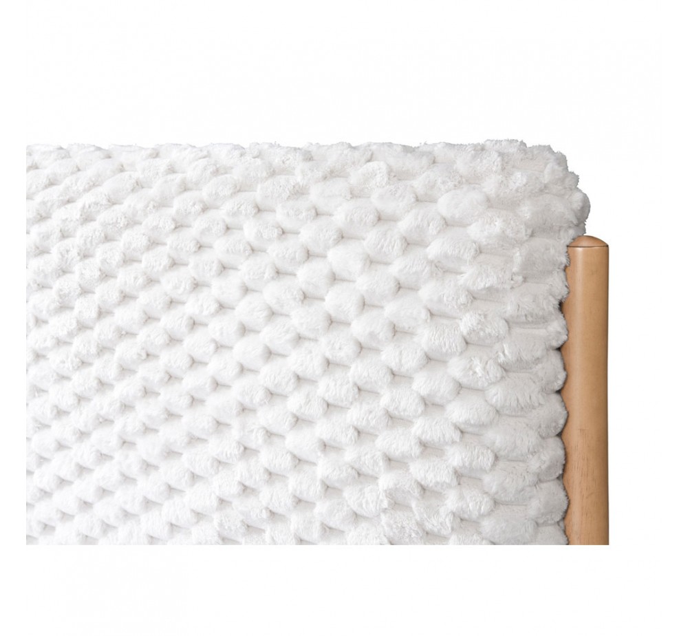 LORDY ΚΡΕΒΑΤΙ (ΓΙΑ ΣΤΡΩΜΑ 160x196cm) CREAM 177x207,5xH103,5cm