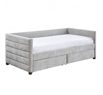 SUENO SOFA BED (FOR MATTRESS 90x195cm) GREY LIGHT 209x99-5xH76cm