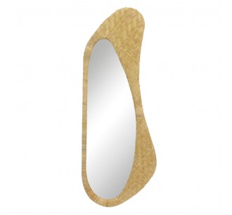 KAMIRA MIRROR NATURAL 40x4xH107cm