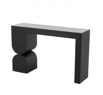 ARCHES CONSOLE BLACK 120x32xH75cm