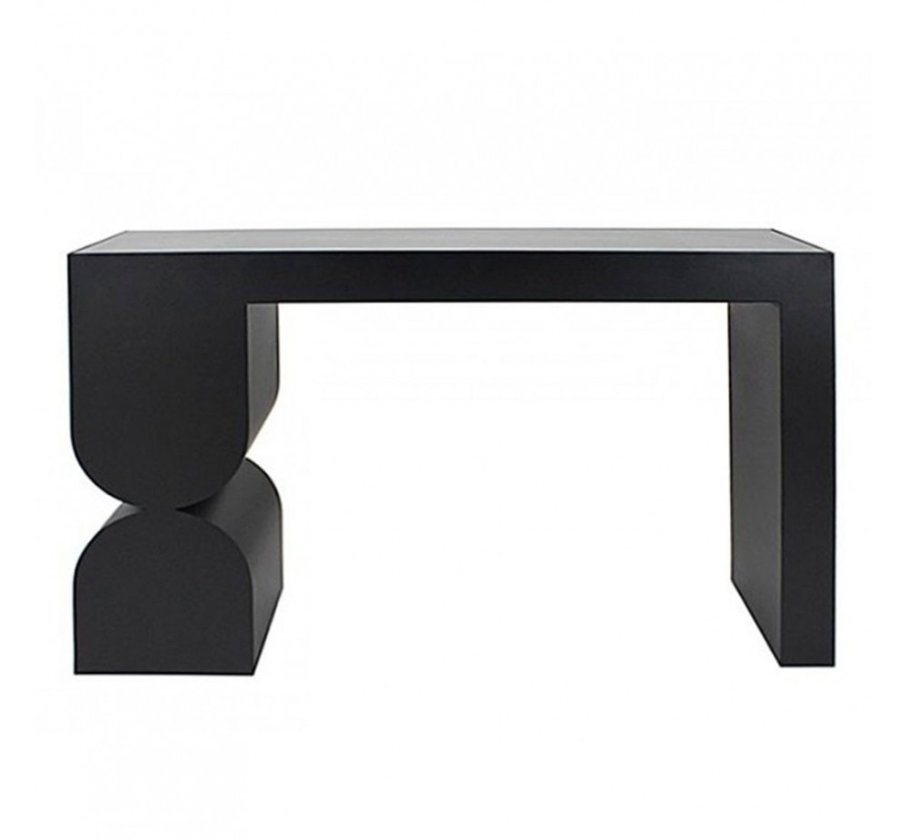 ARCHES ΚΟΝΣΟΛΑ ΜΑΥΡΟ 120x32xH75cm