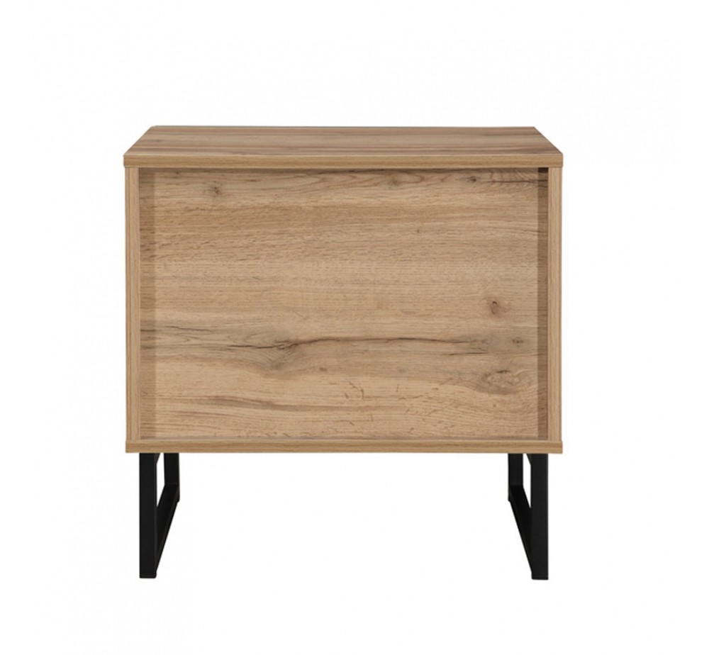 VERDE NIGHTSTAND 2DRAWERS NATURAL MINT 50x41,5xH50cm