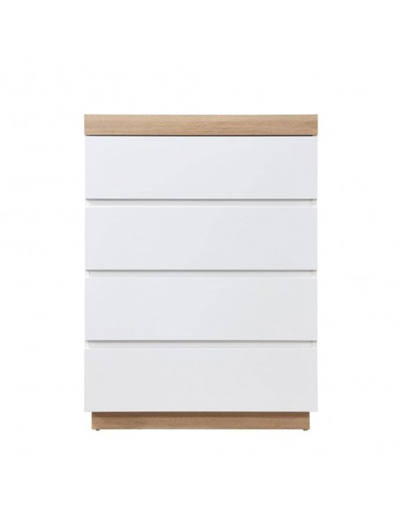 CASA ΣΥΡΤΑΡΙΕΡΑ 4ΣΥΡΤΑΡΙΑ ΛΕΥΚΟ ΦΥΣΙΚΟ 80x50xH110cm