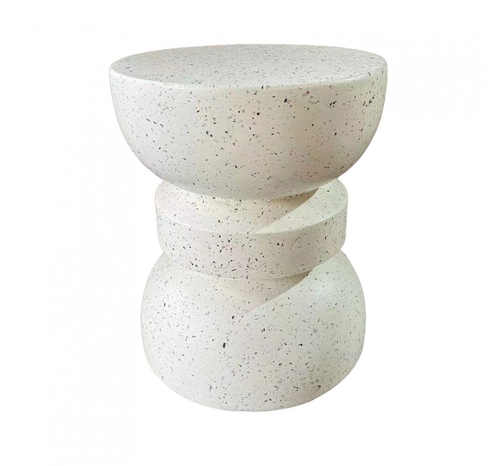 PIONI 2 SIDE TABLE TERRAZZO 37x37xH45cm