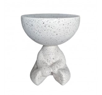 BEAR SIDE TABLE TERRAZZO 38x38xH43cm