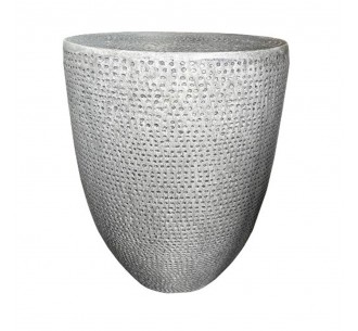 AFRICA SIDE TABLE GREY 36x36xH45cm
